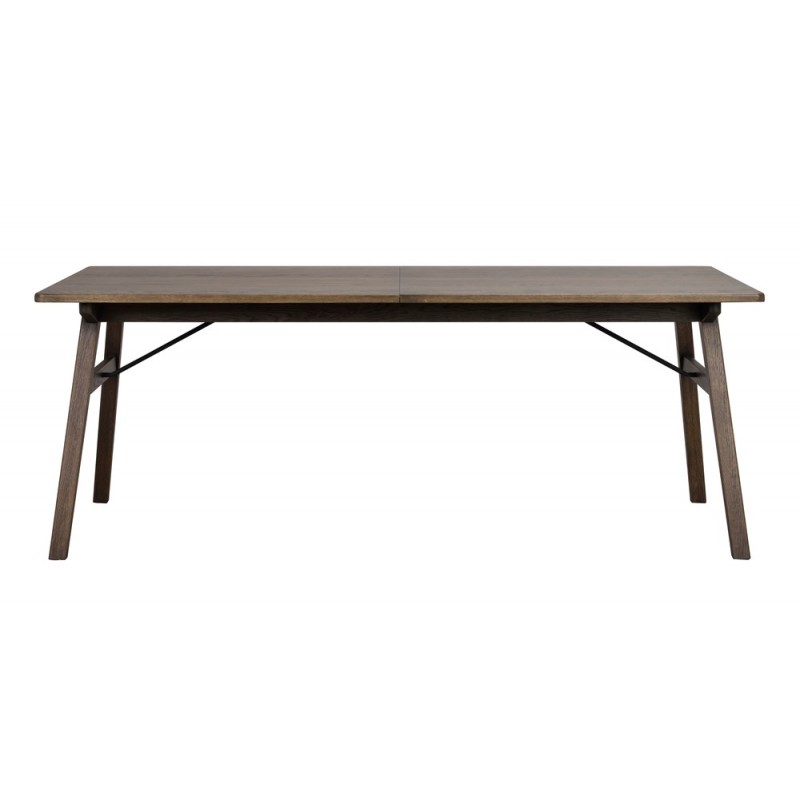 RO Grah Extending Dining Table Brown